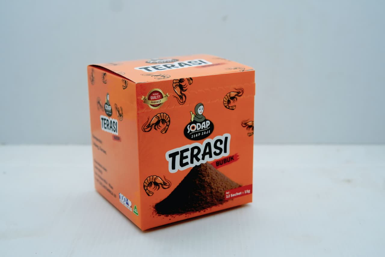 Terasi Sodap Instan bubuk shaset (box)