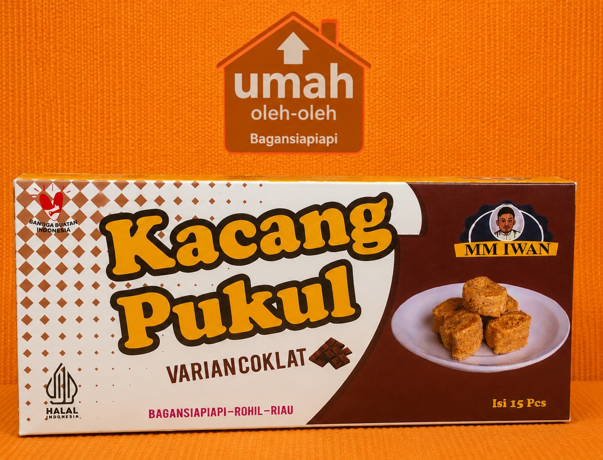 Kacang pukul mualaf coklat kotak