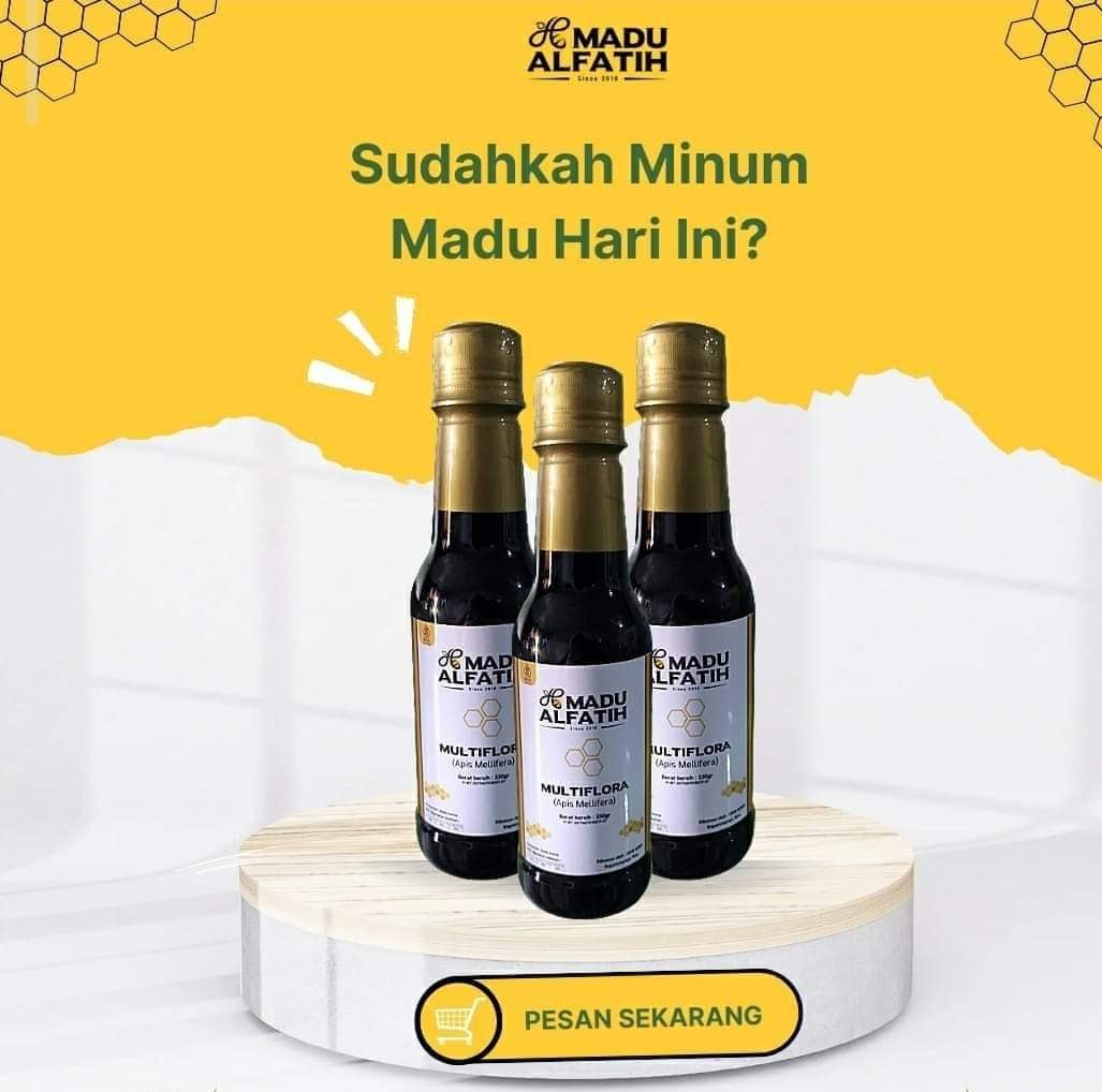 Madu murni multiflora alfatih