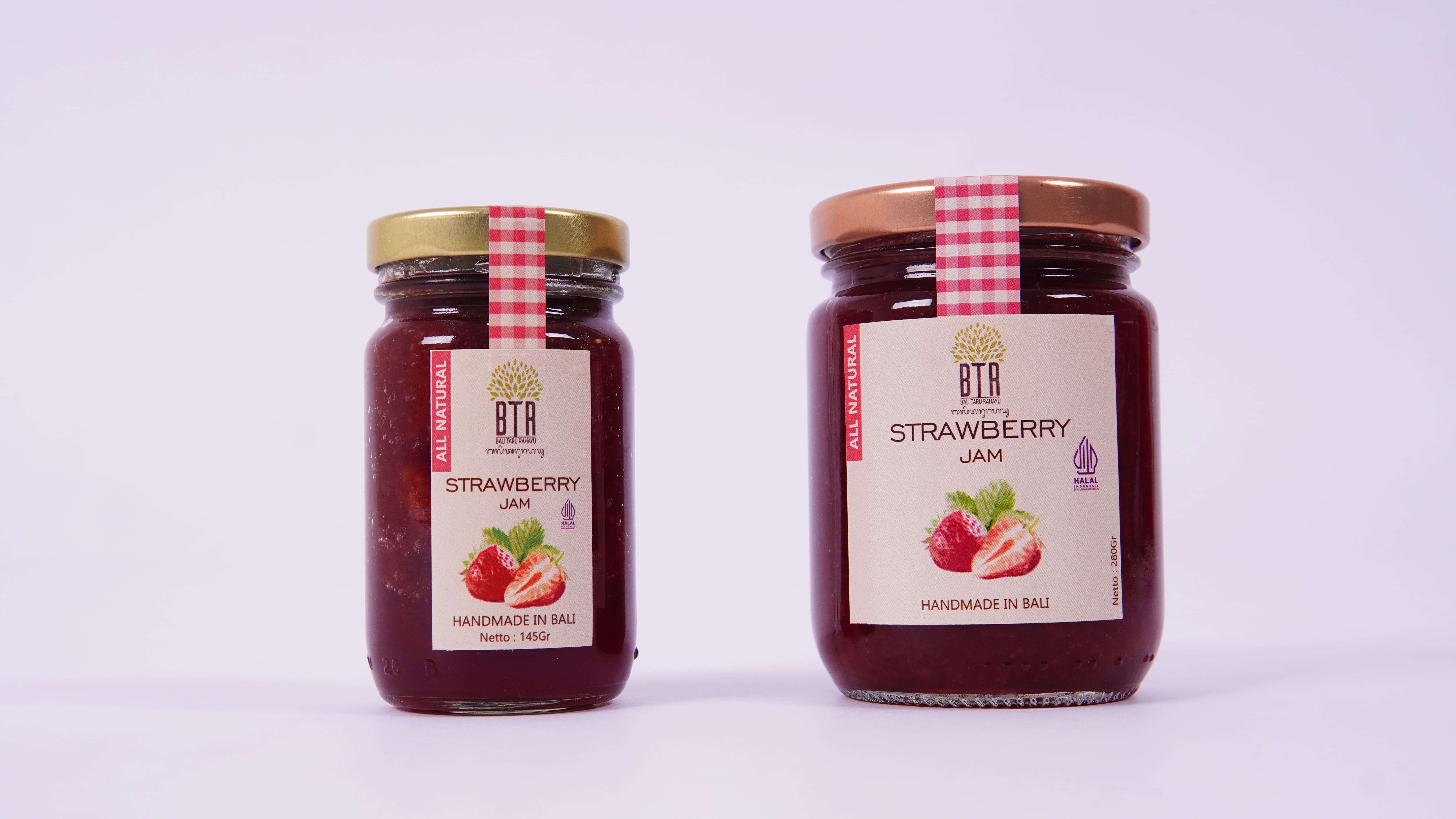 BTR Strawberry Jam 280 gram