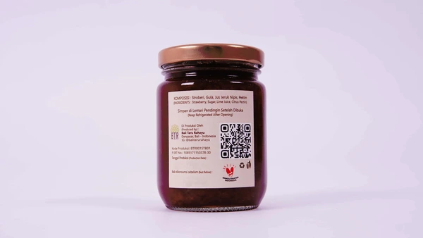 BTR Strawberry Jam 280 gram