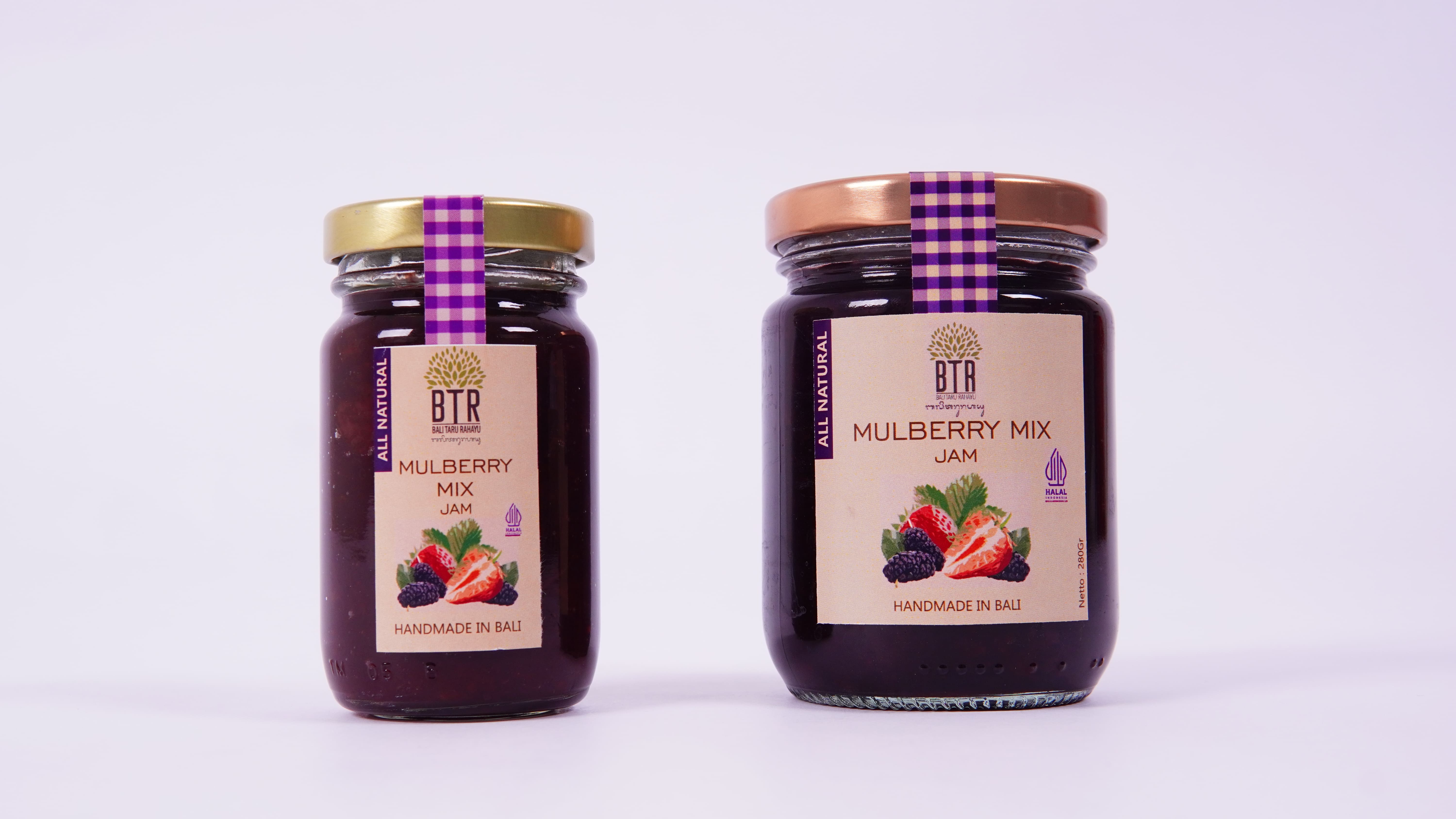 BTR Mulberry Mix Jam 280 gram