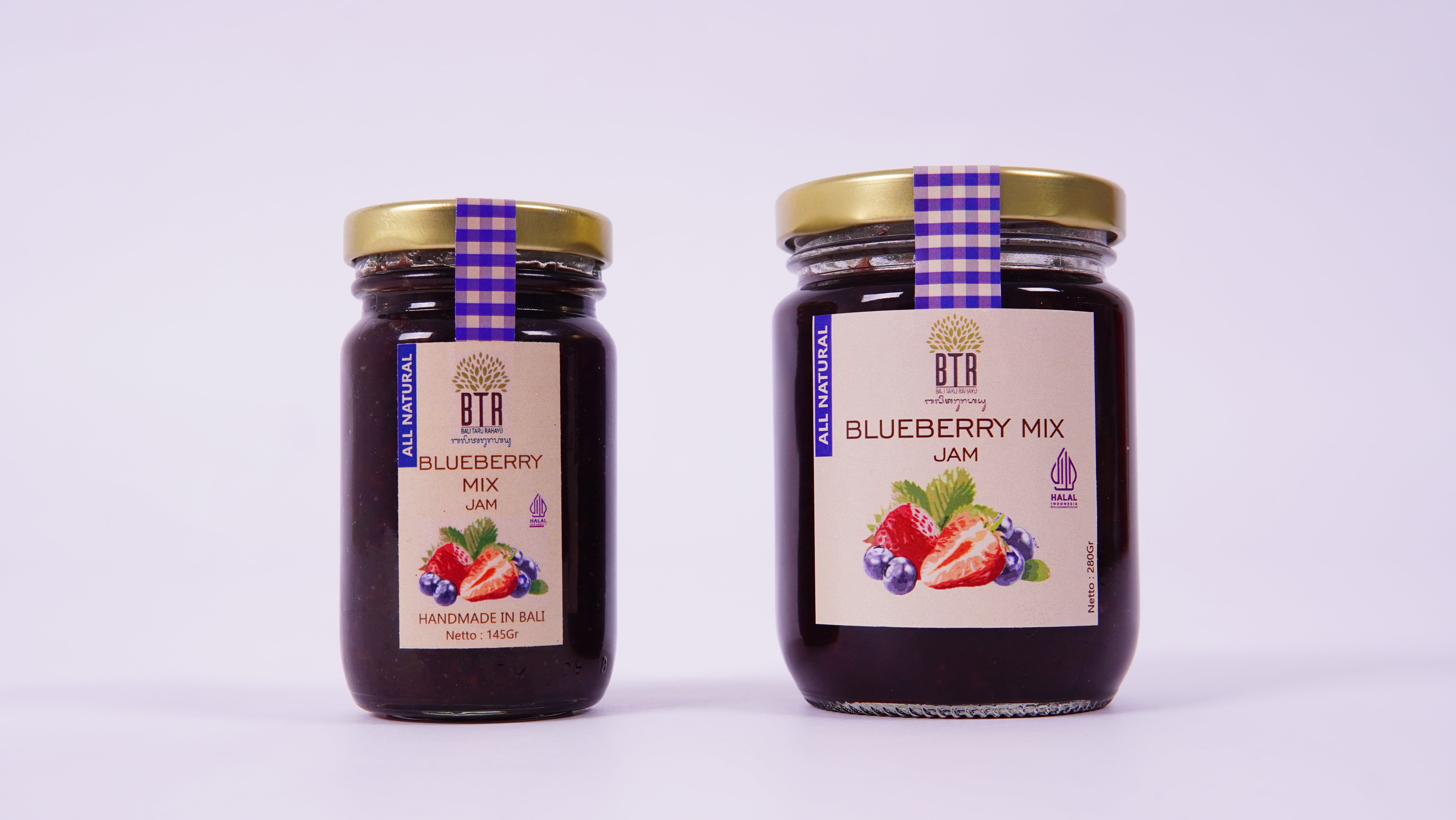 BTR Blueberry Mix Jam 280 gram