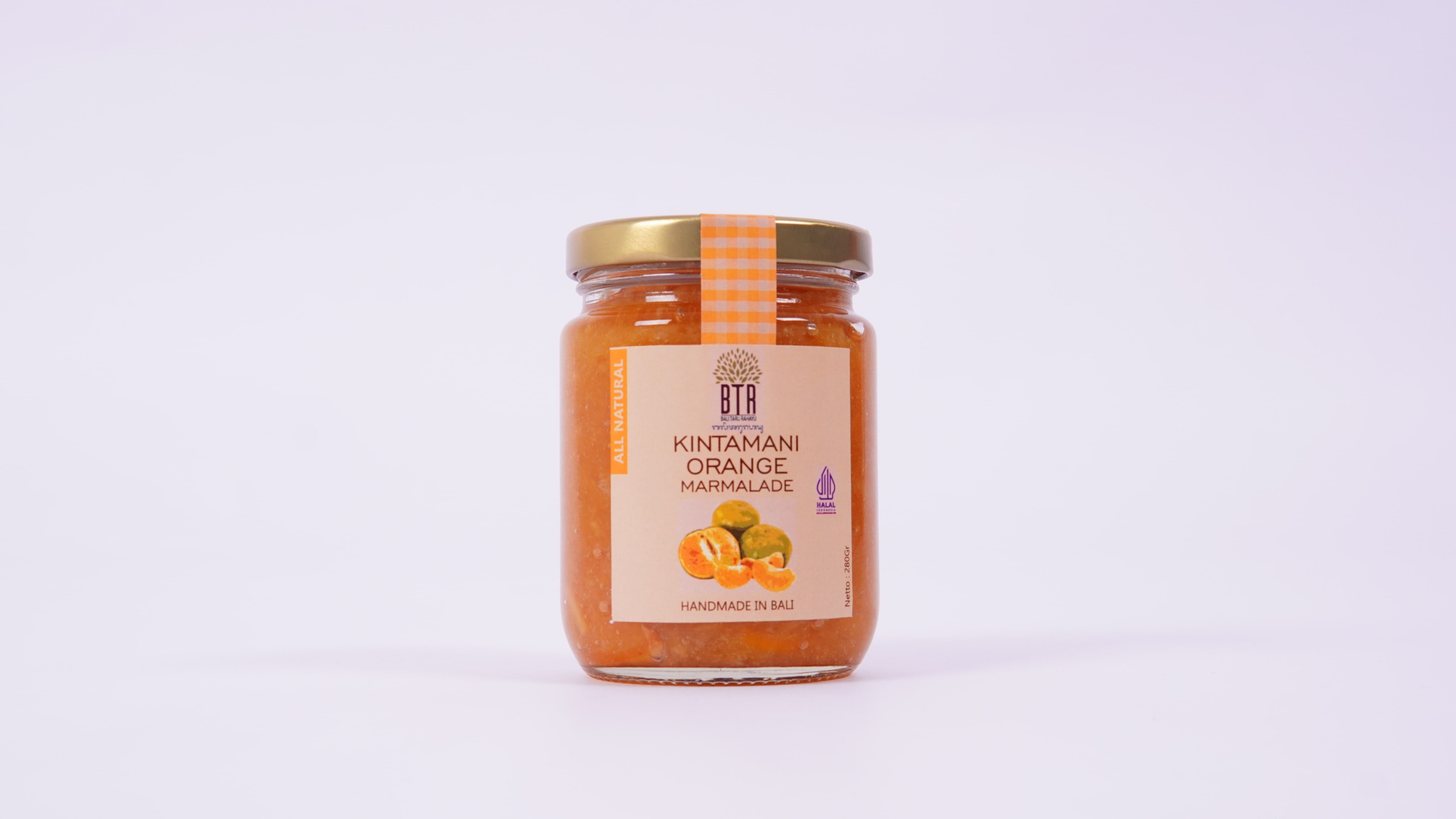 BTR Kintamani Orange Marmalade 280 gram
