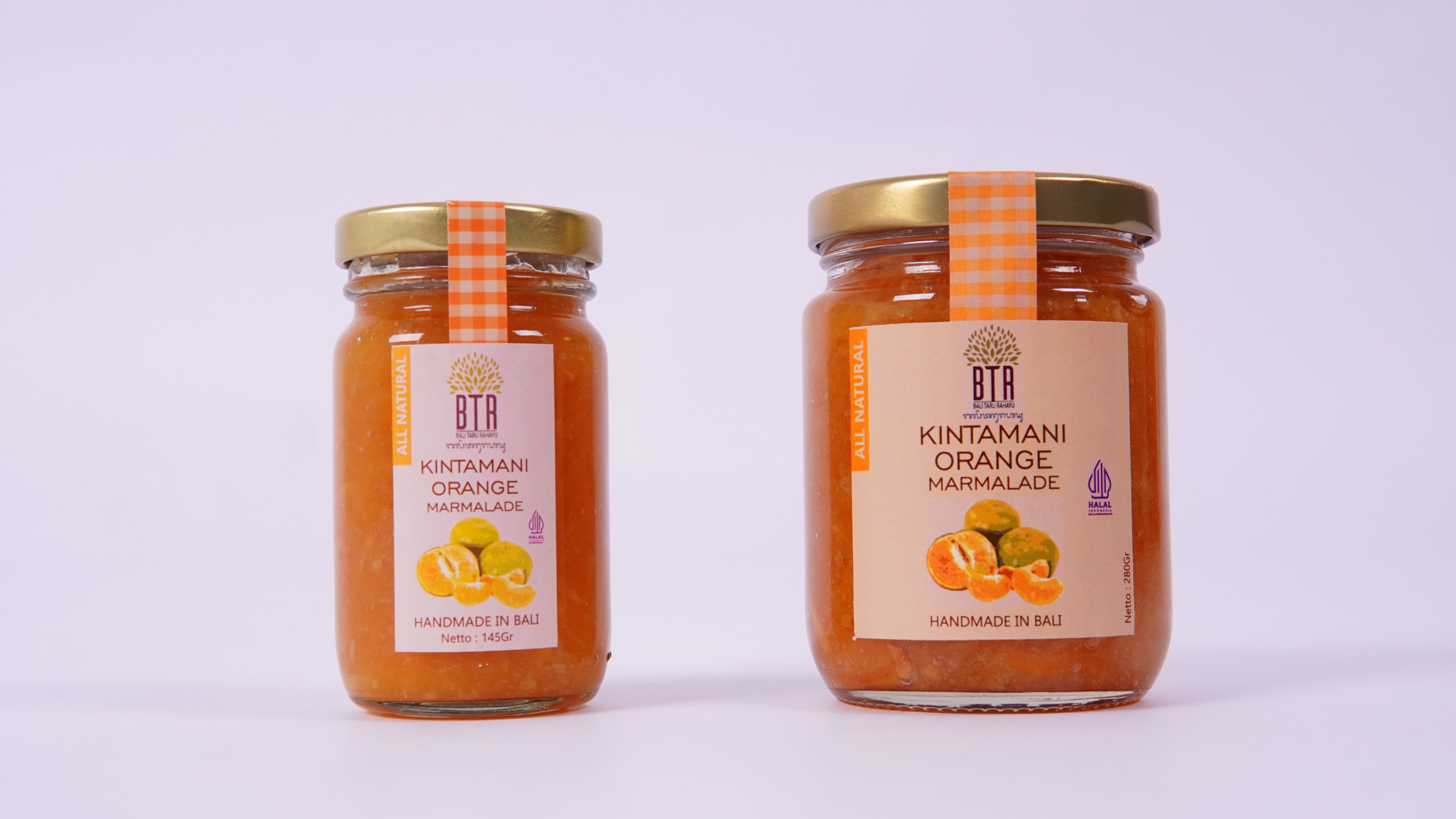 BTR Kintamani Orange Marmalade 280 gram