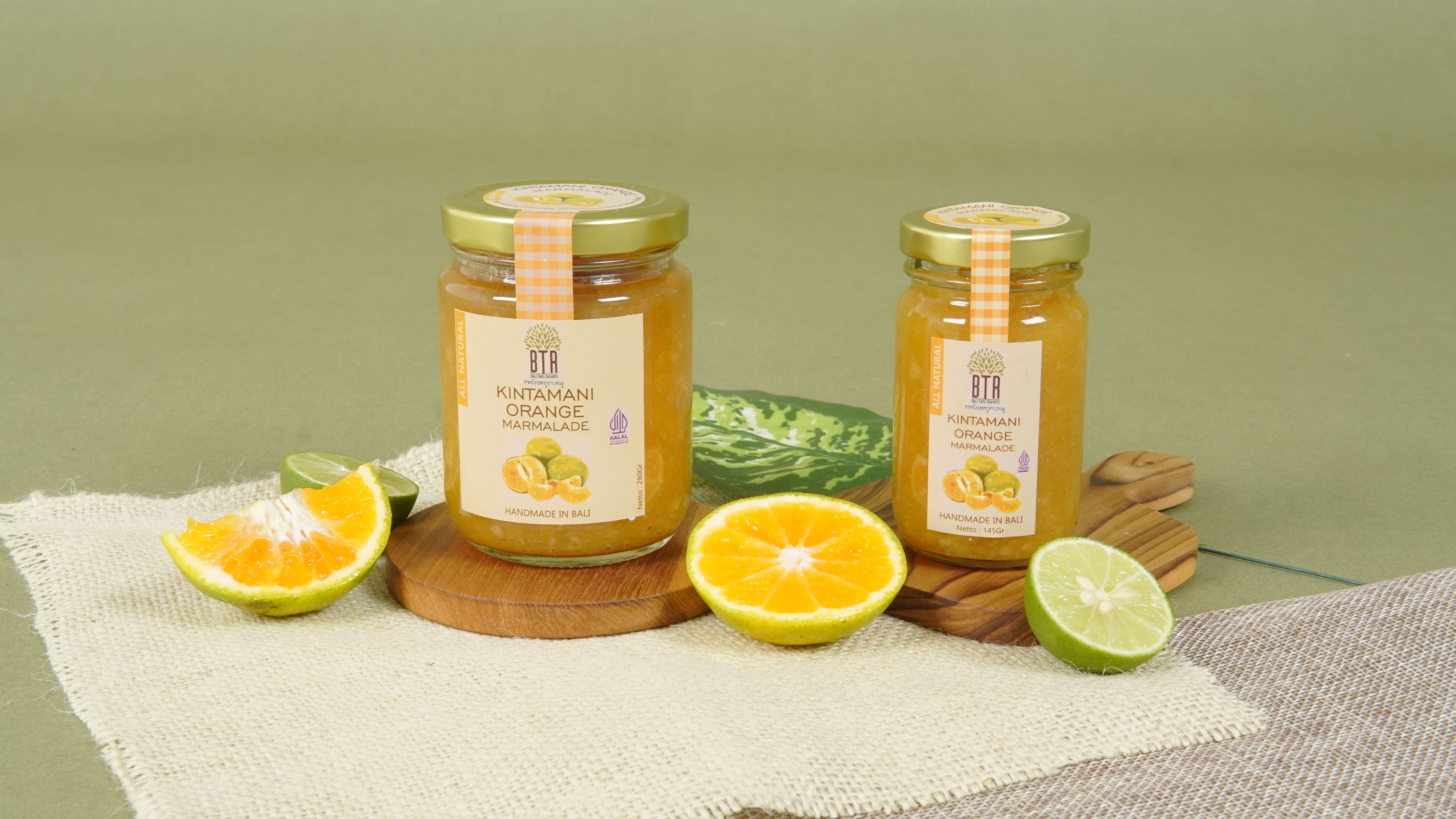 BTR Kintamani Orange Marmalade 280 gram
