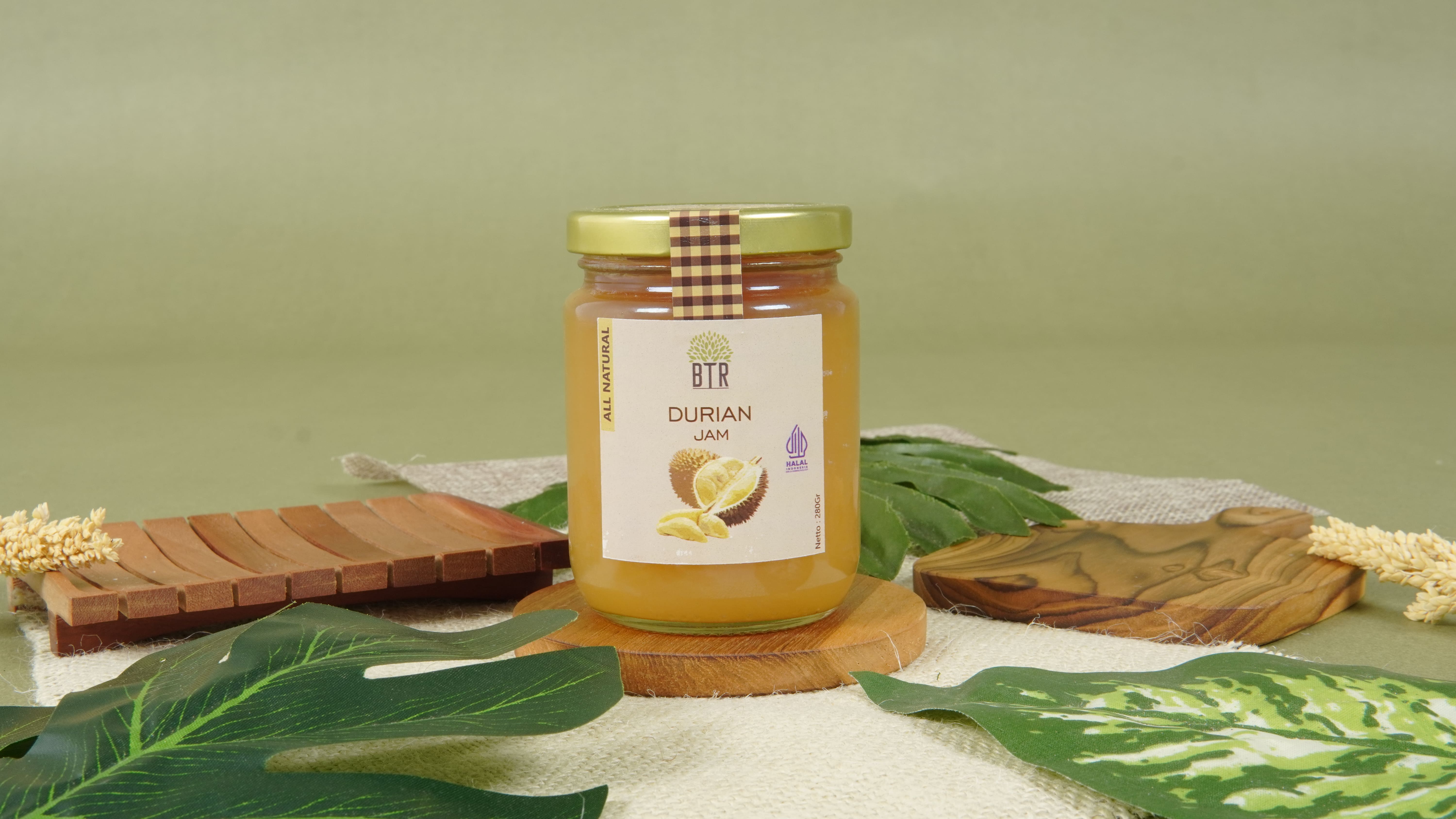 BTR Durian Jam 280 gram