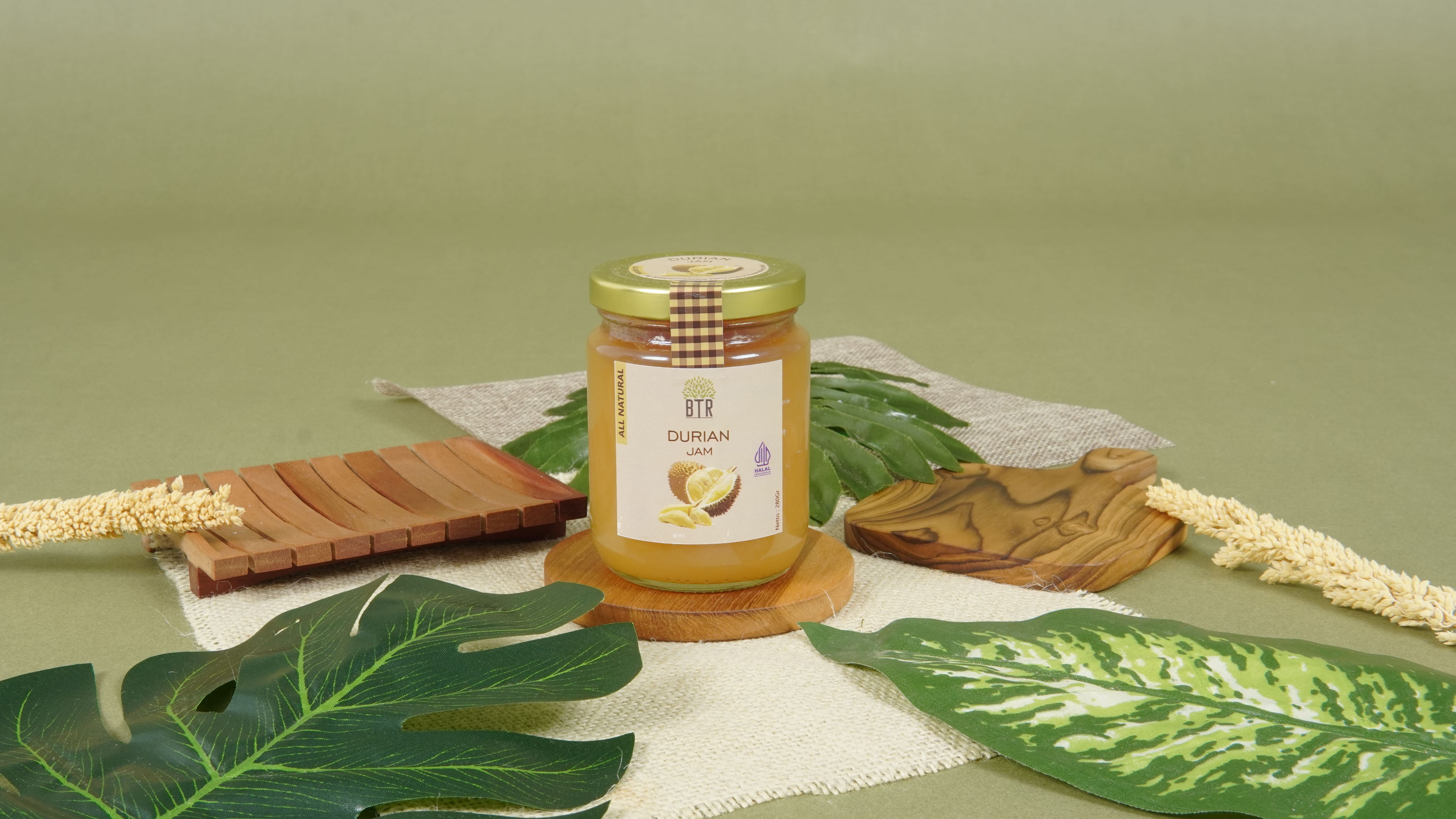 BTR Durian Jam 280 gram