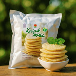 Keripik Apel Malang Vakum 80g – Tanpa Pengawet, Rasa Alami Buah Segar