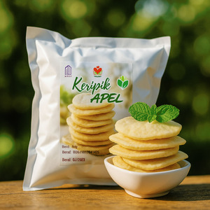 Keripik Apel Malang Vakum 80g – Tanpa Pengawet, Rasa Alami Buah Segar