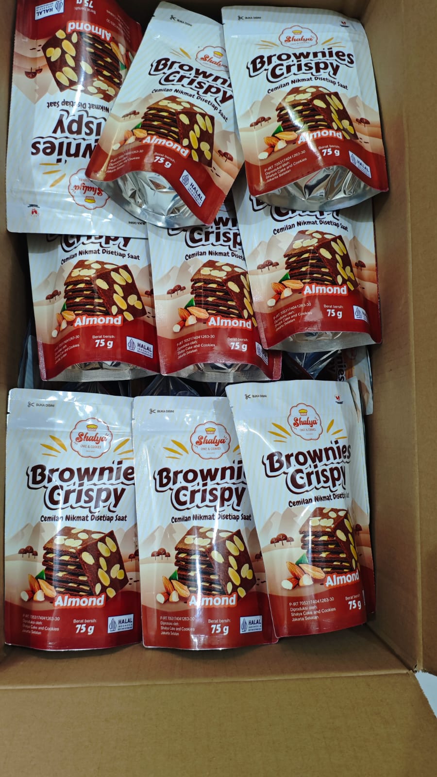 Shalya Brownies Crispy