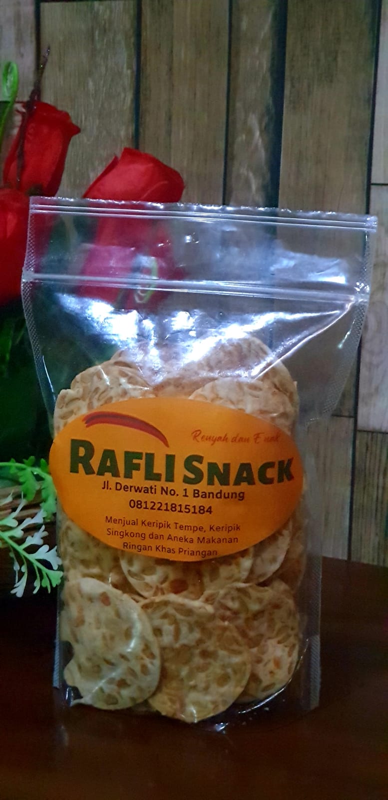 Keripik Tempe Keju