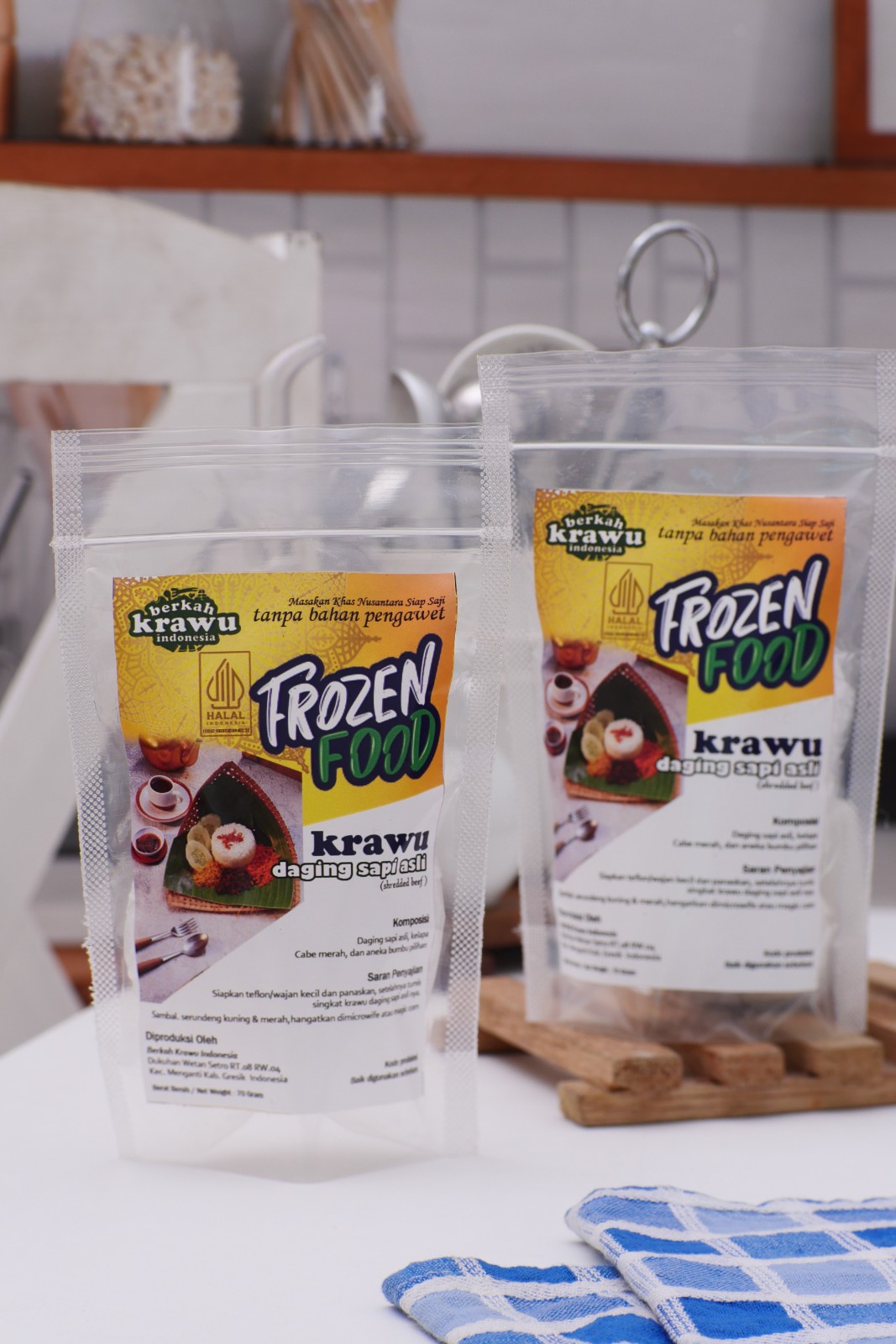 Frozen Food Krawu - Daging Sapi Asli