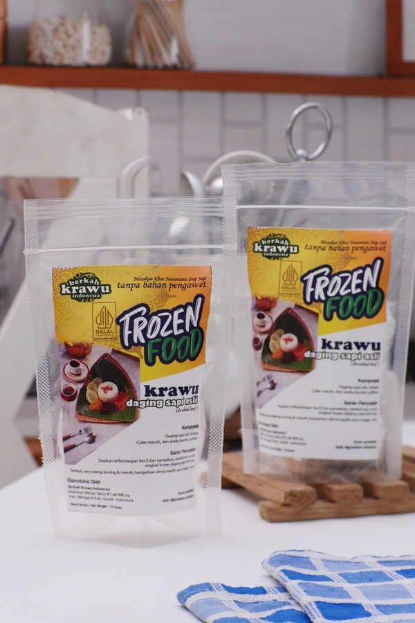 Frozen Food Krawu - Daging Sapi Asli