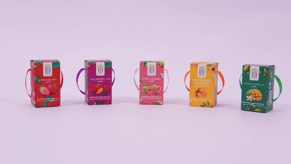 BTR Strawberry Jam 145 gram with exclusive box