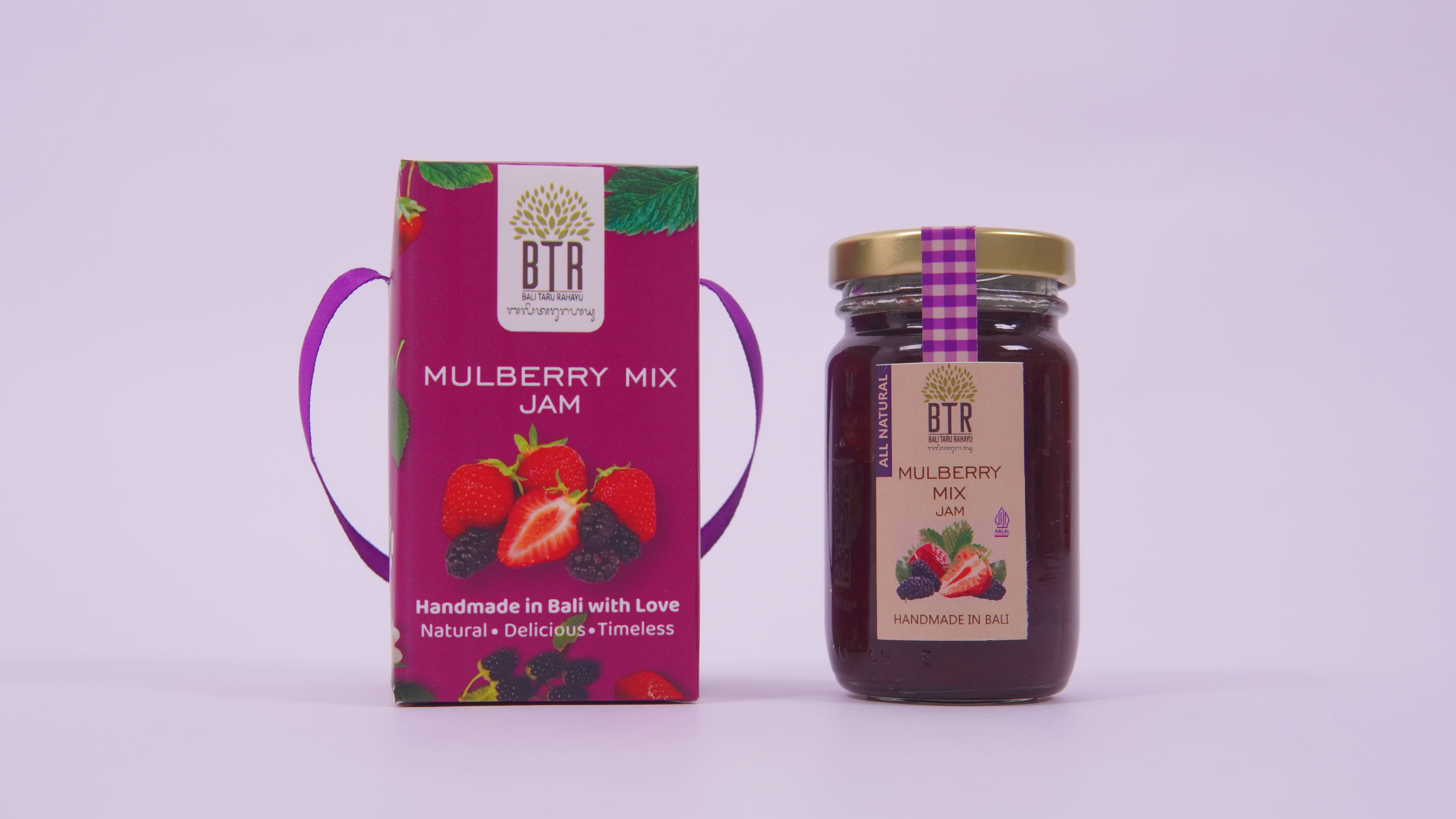 BTR Mulberry mix Jam 145 gram with Exclusive Box