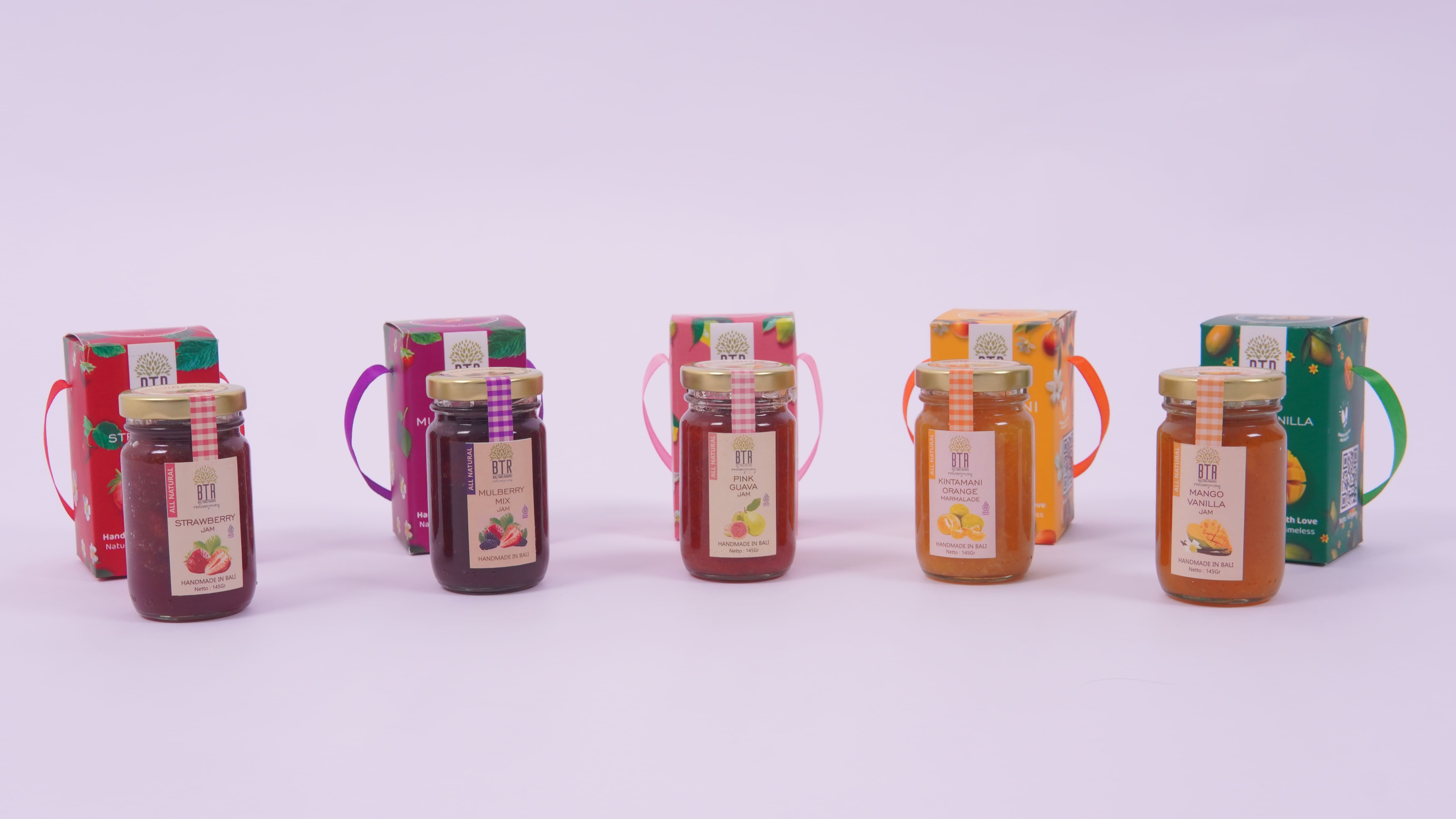 BTR Mulberry mix Jam 145 gram with Exclusive Box