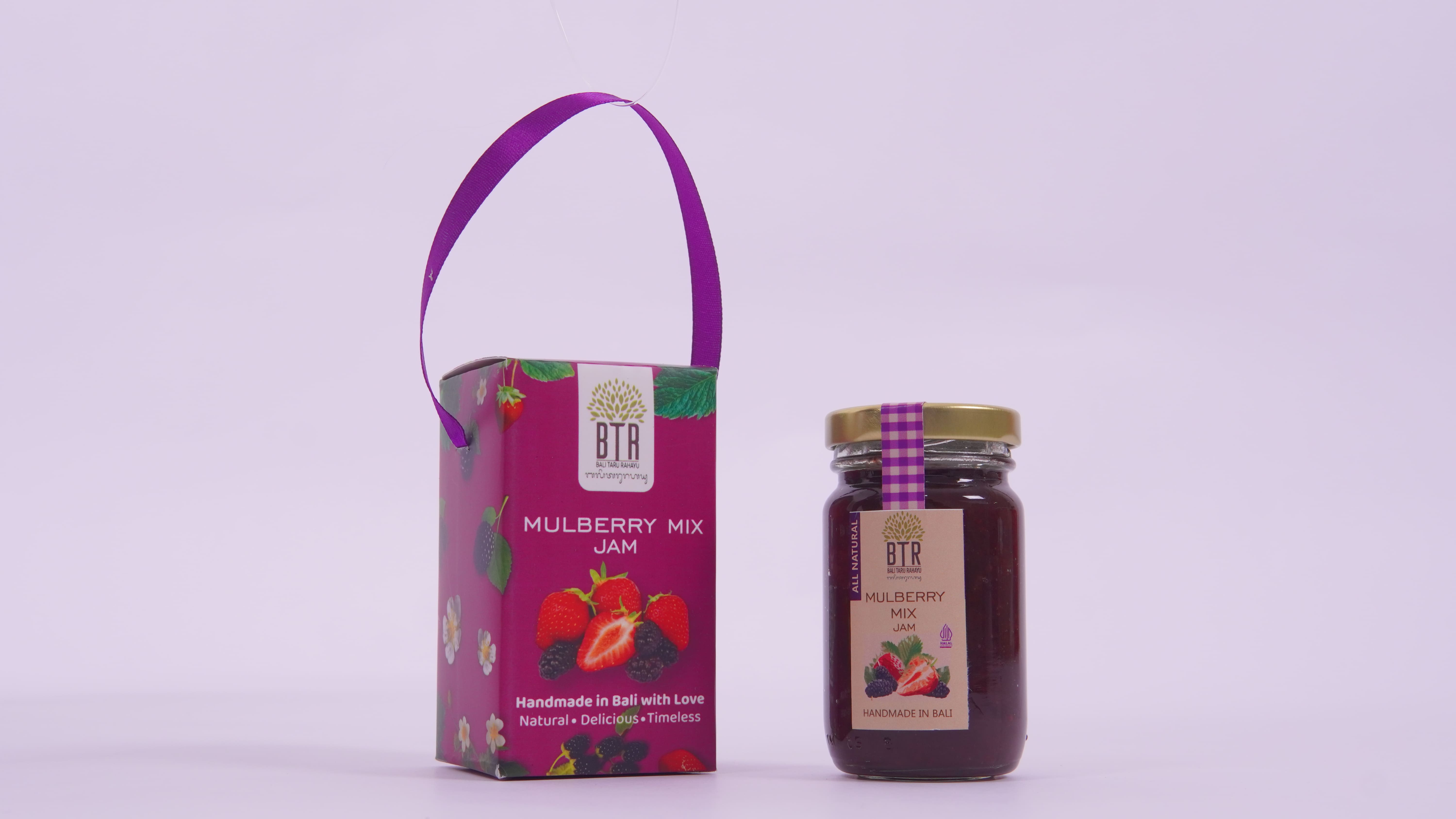 BTR Mulberry mix Jam 145 gram with Exclusive Box