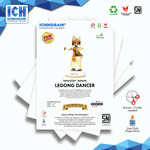 Legong Dancer (Bali), Papercraft Ichinogami (DIY) isi 1 pcs Budaya Penari Bali, tinggi 18 cm