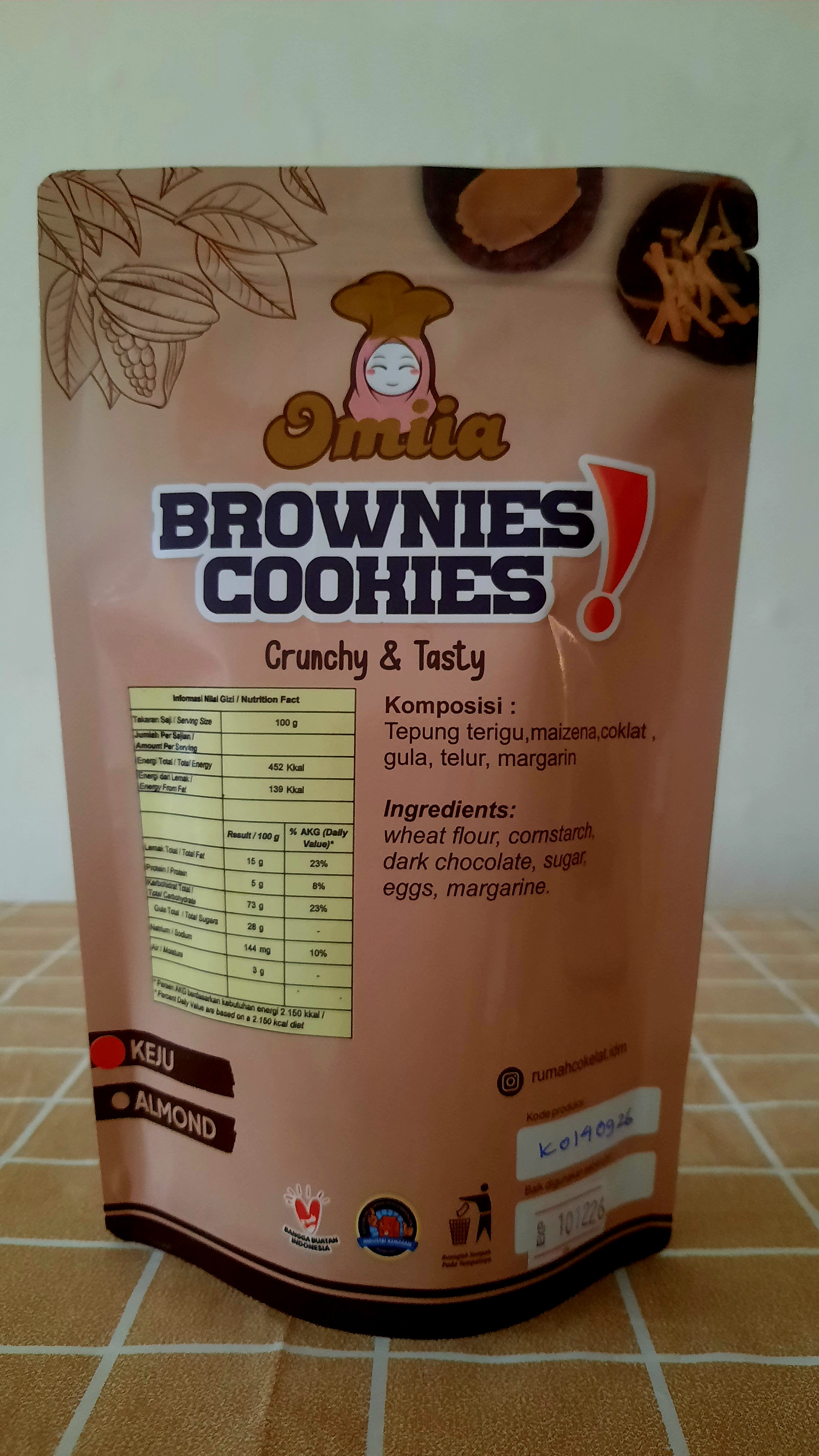 Brownies Cookies Omiia