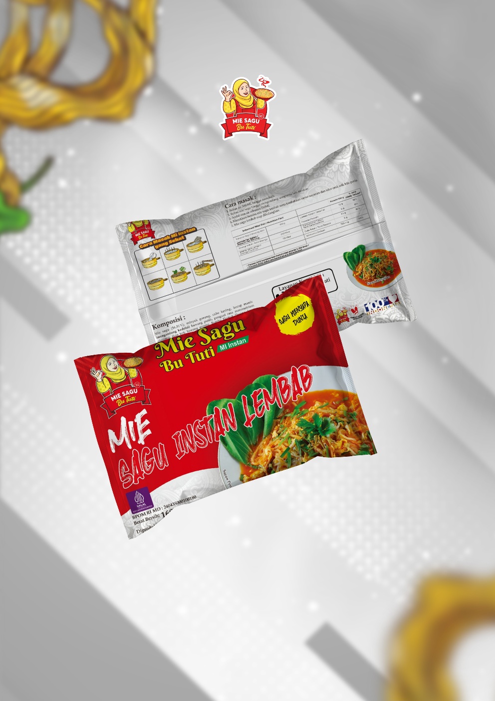 Mie Sagu Instan Bu Tuti