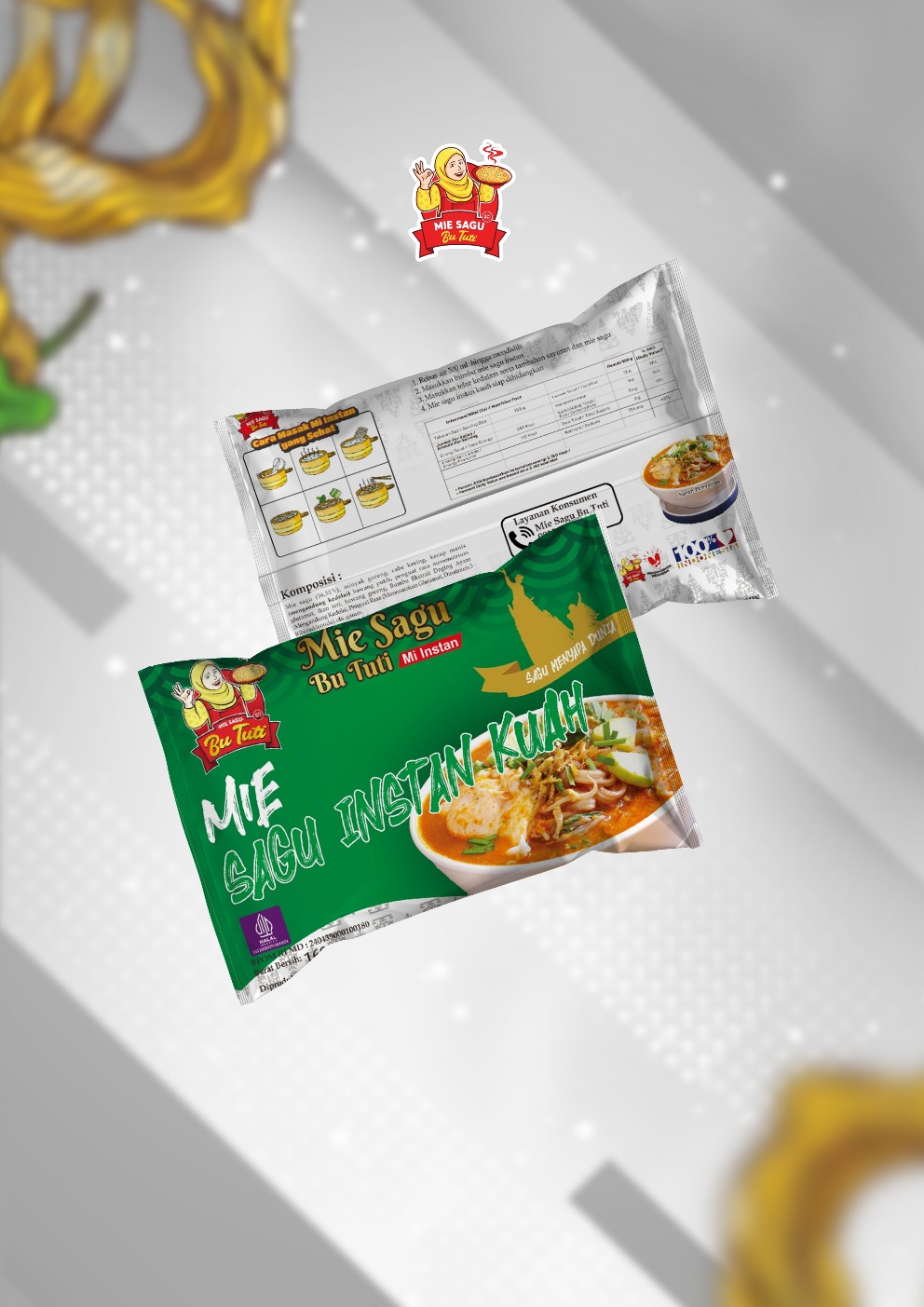 Mie Sagu Instan Bu Tuti