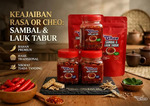 Sambal dan lauk tabur varian teri