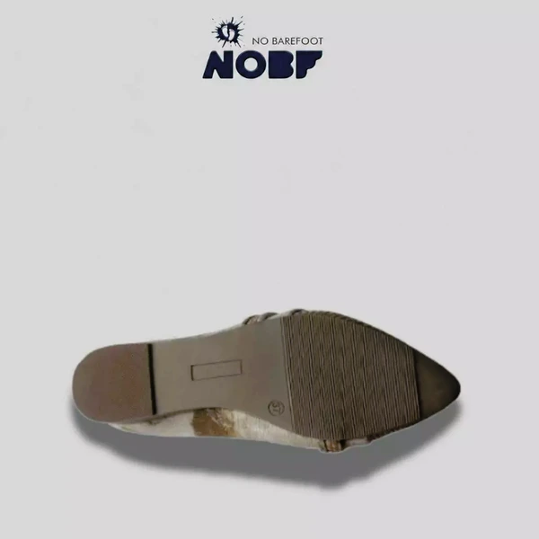 Sepatu Flat Wanita Motif Daun Alami Handmade – Natural Dye (Ecoprint)