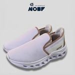 NOBF Sepatu Wanita Slip On Sneakers Casual Ringan Nyaman Sporty Tanpa Tali