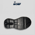 NOBF Sepatu Slip On Unisex Sneakers Casual Hitam Ringan Nyaman Tanpa Tali