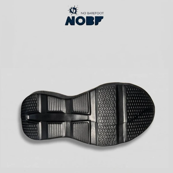 NOBF Sepatu Slip On Unisex Sneakers Casual Hitam Ringan Nyaman Tanpa Tali