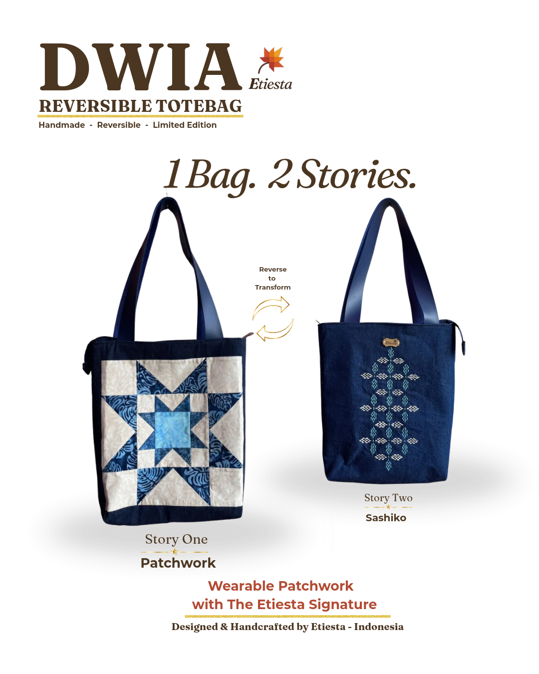 DWIA Reversible Artisan Totebag