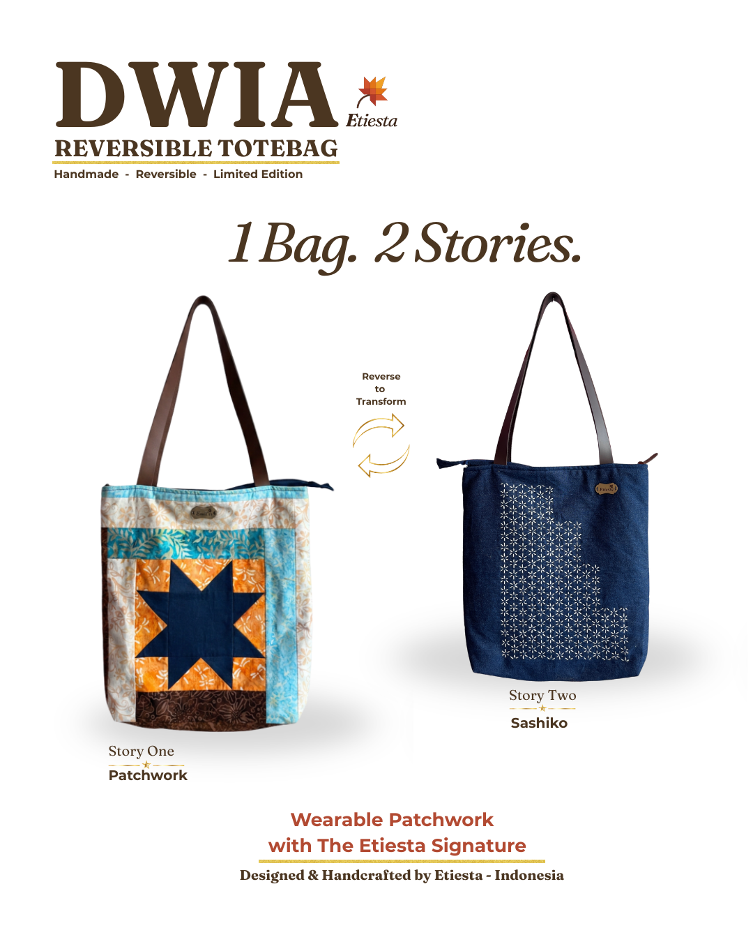 DWIA Reversible Artisan Totebag