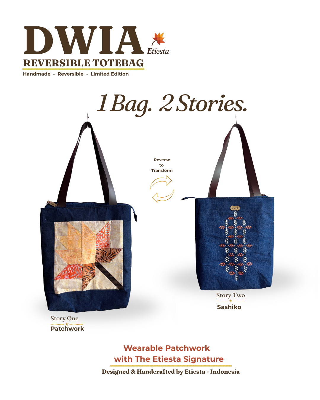 DWIA Reversible Artisan Totebag