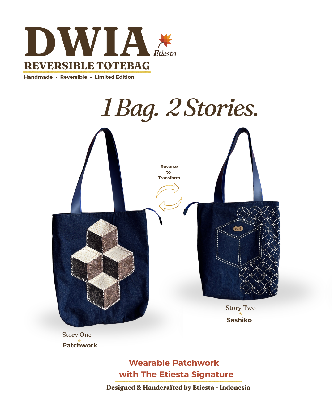 DWIA Reversible Artisan Totebag