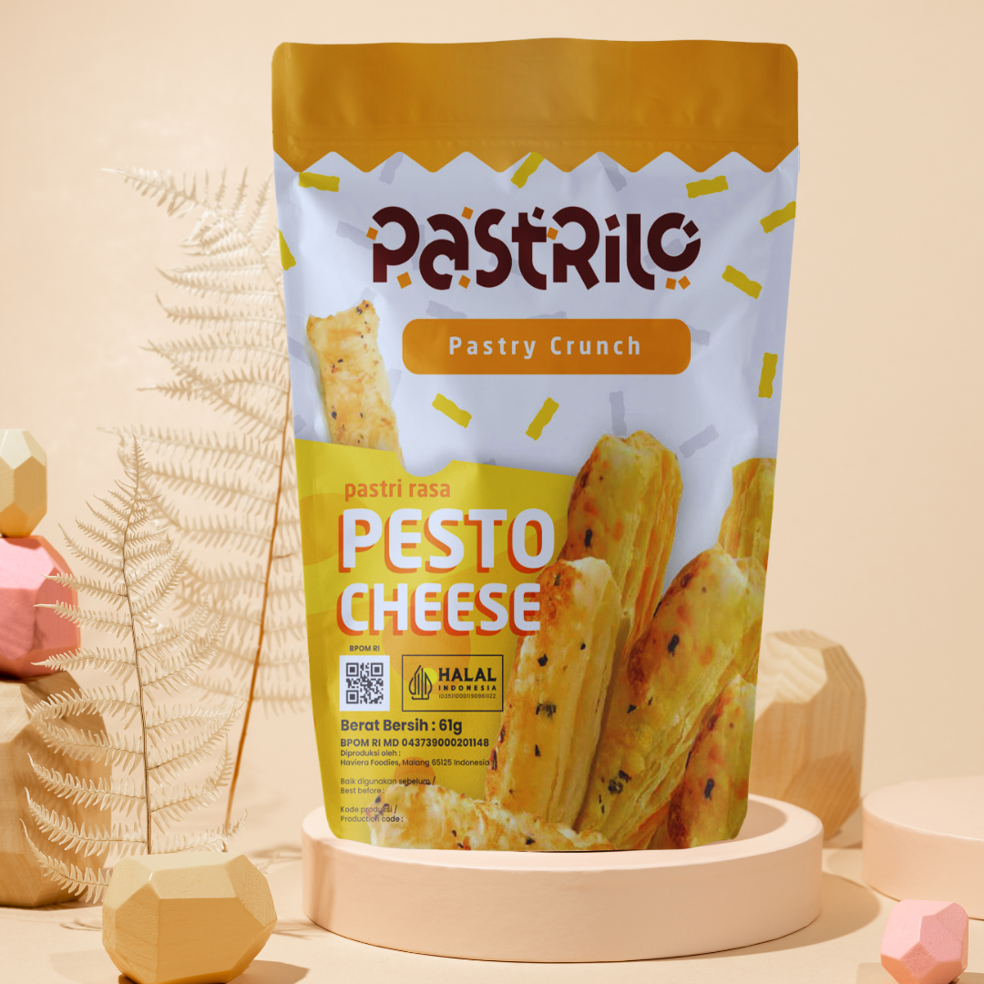 Pastrilo Pastry Crunch Rasa Pesto Cheese