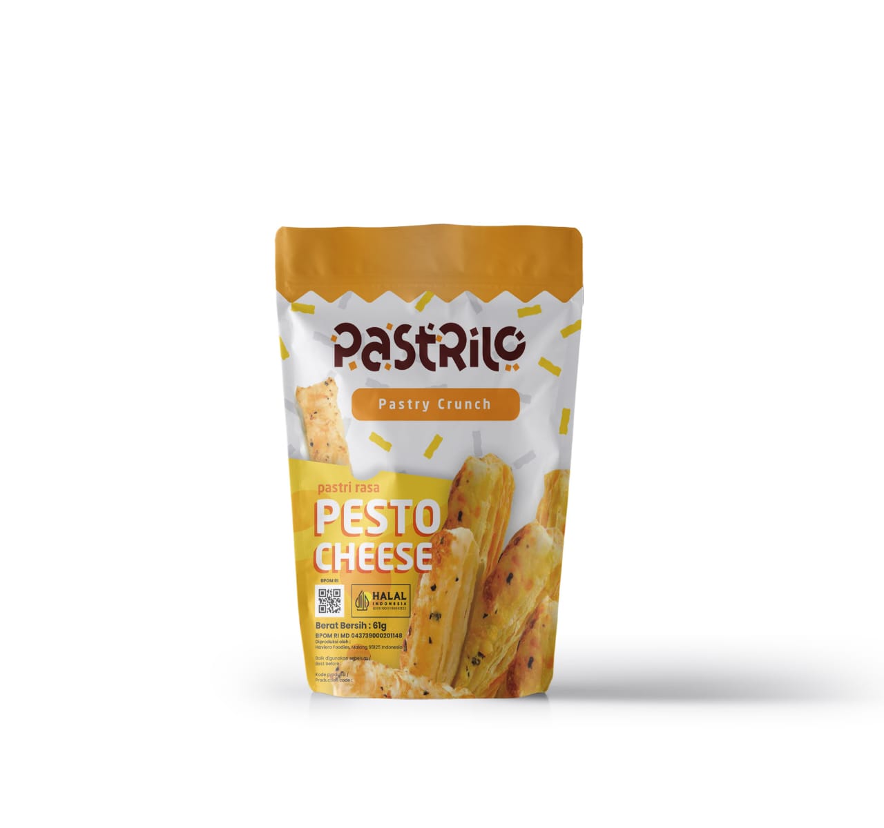 Pastrilo Pastry Crunch Rasa Pesto Cheese