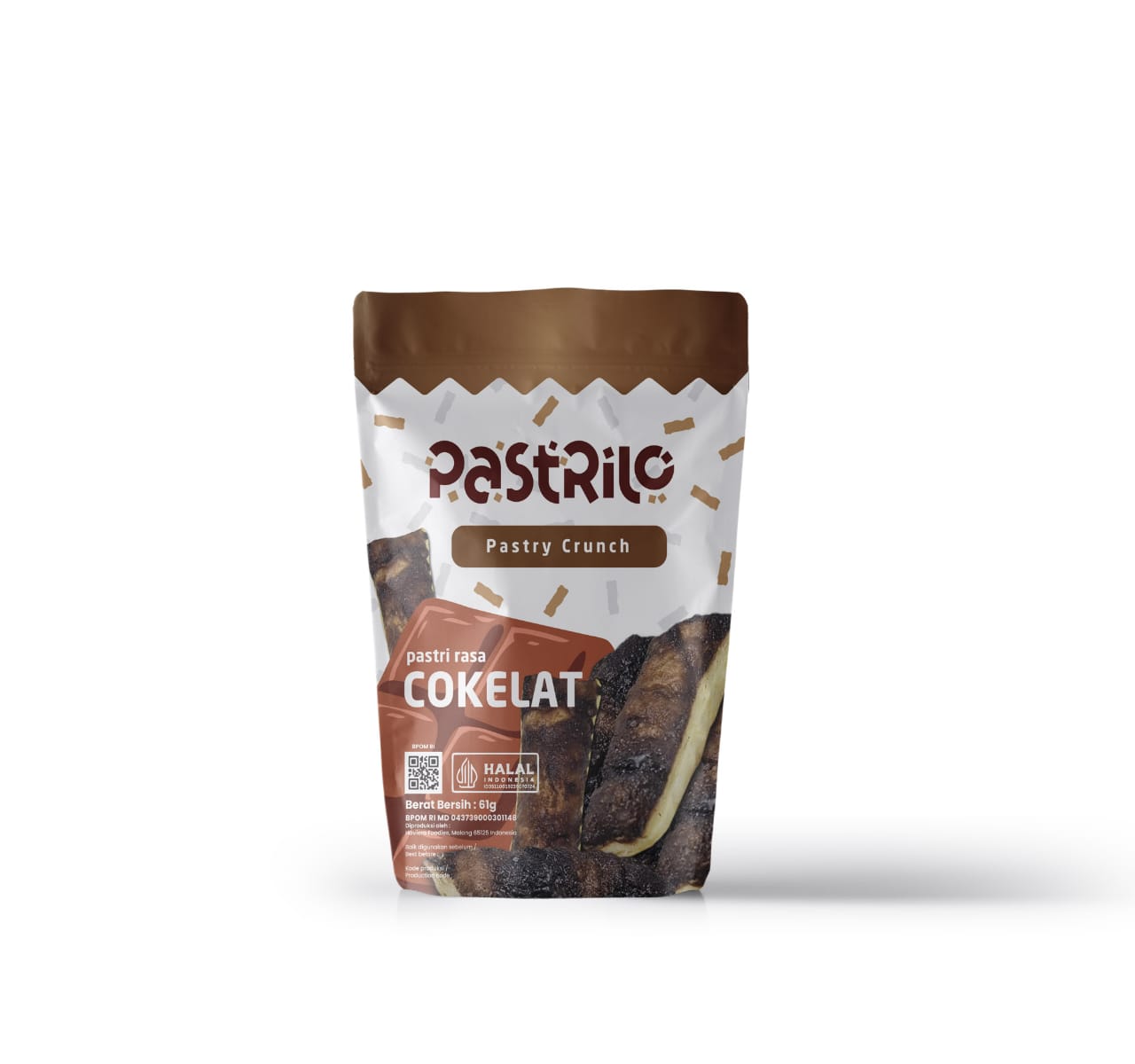 Pastrilo Pastry Crunch Rasa Cokelat