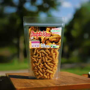 Keripik Usus Renyah 150g – Camilan Gurih Original Tanpa MSG, Kriuk Lezat