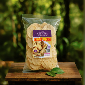 Cemilan Keripik Menjes Kripik Tempe Menjes  ORIGINAL RENYAH 100g