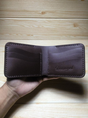 Dompet Kulit Handmade Pria Kulit Sapi Asli