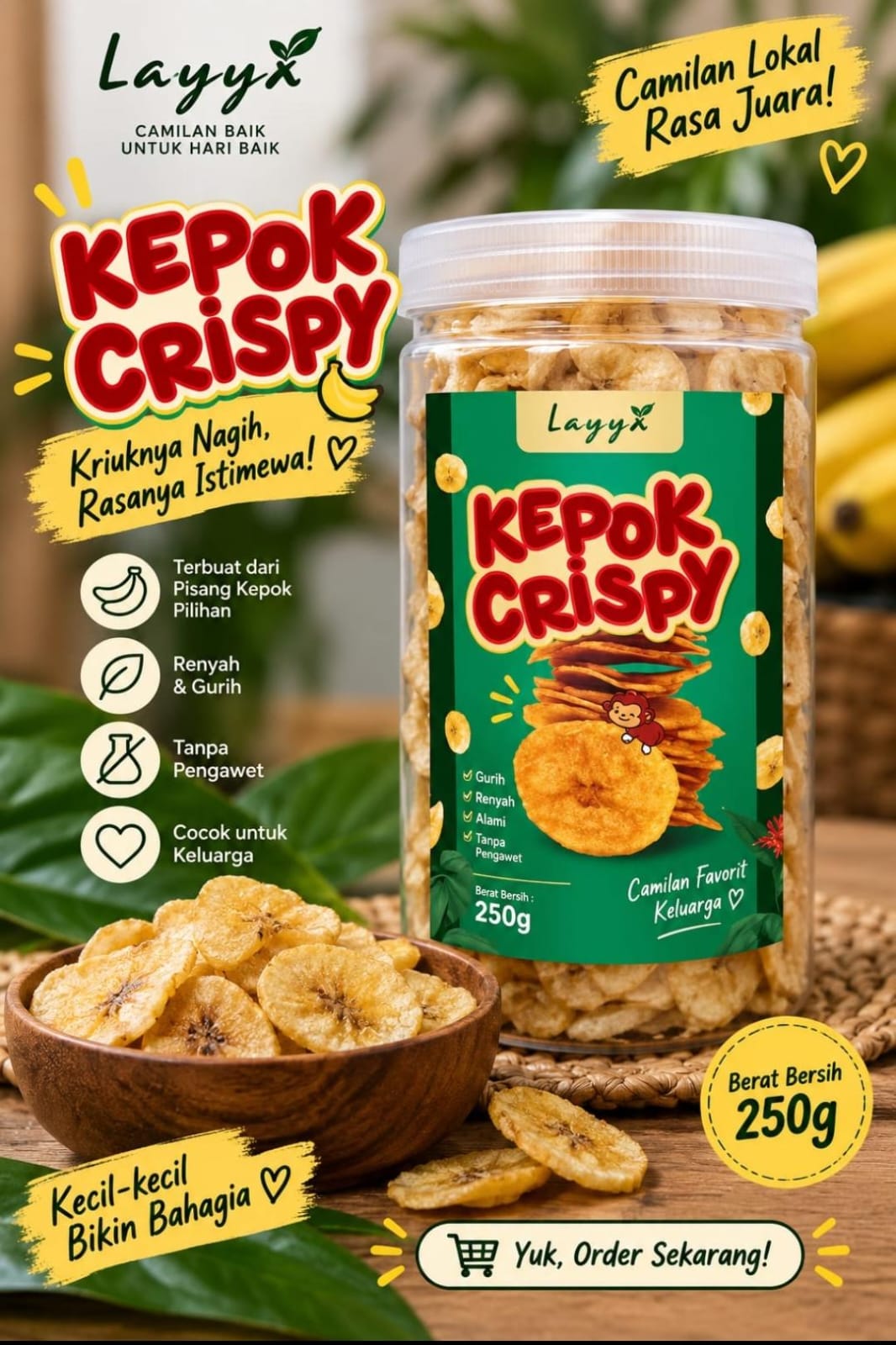 Kepok Crispy Toples