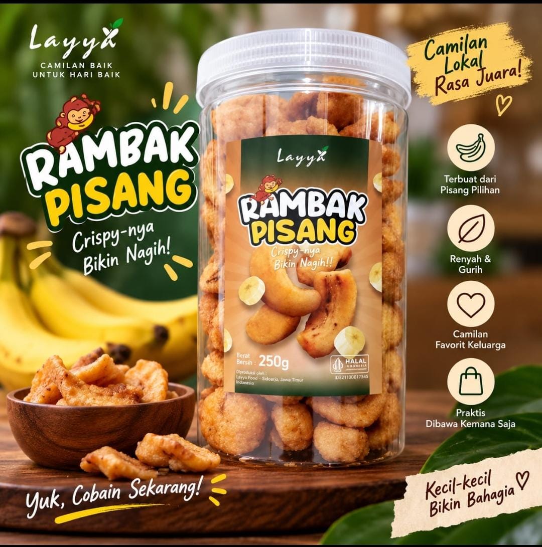 Rambak Pisang Toples