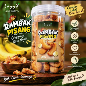 Rambak Pisang Toples
