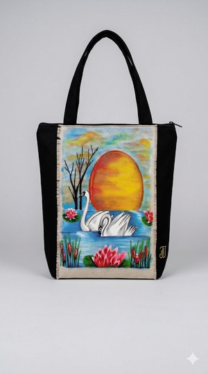 Tote Bag Lukis Handmade