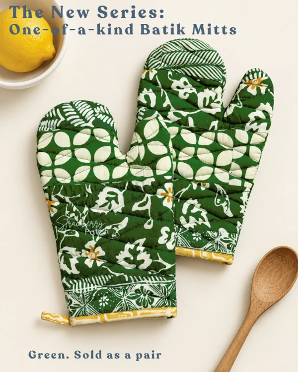 Cempal Tangan/Oven Mitt Batik Cap