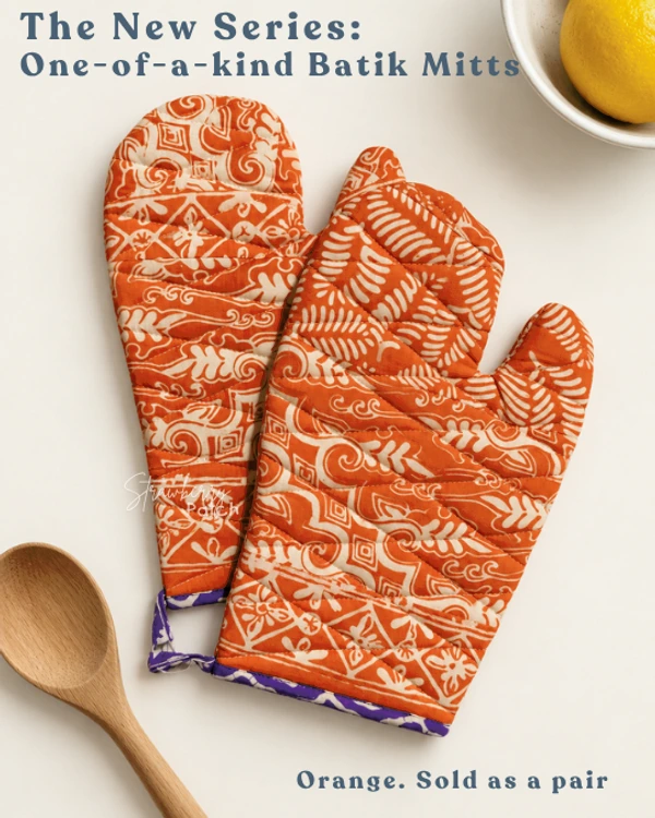 Cempal Tangan/Oven Mitt Batik Cap