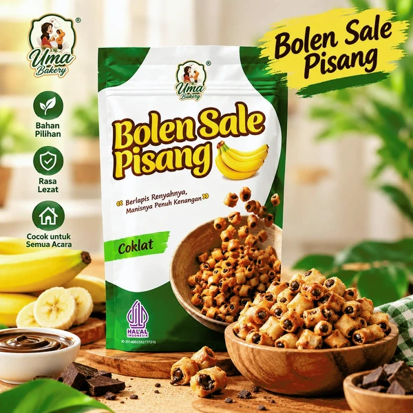 Bolen Sale Pisang Coklat