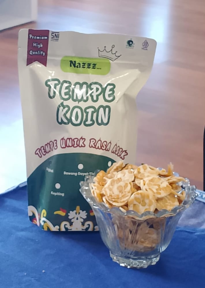 Keripik tempe koin varian rasa