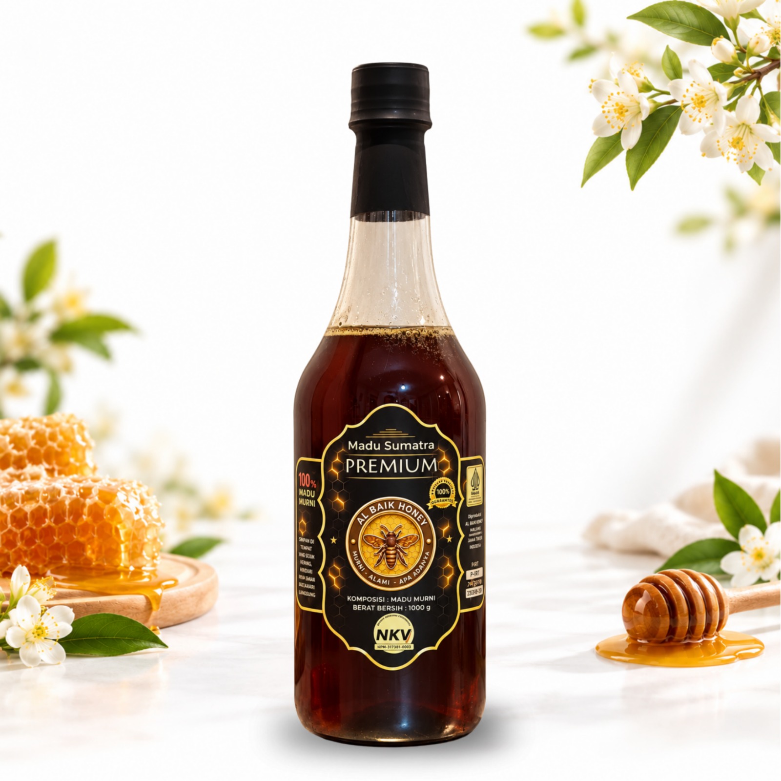 AL BAIK HONEY MADU SUMATRA PREMIUM FAMILY SIZE 1 KG